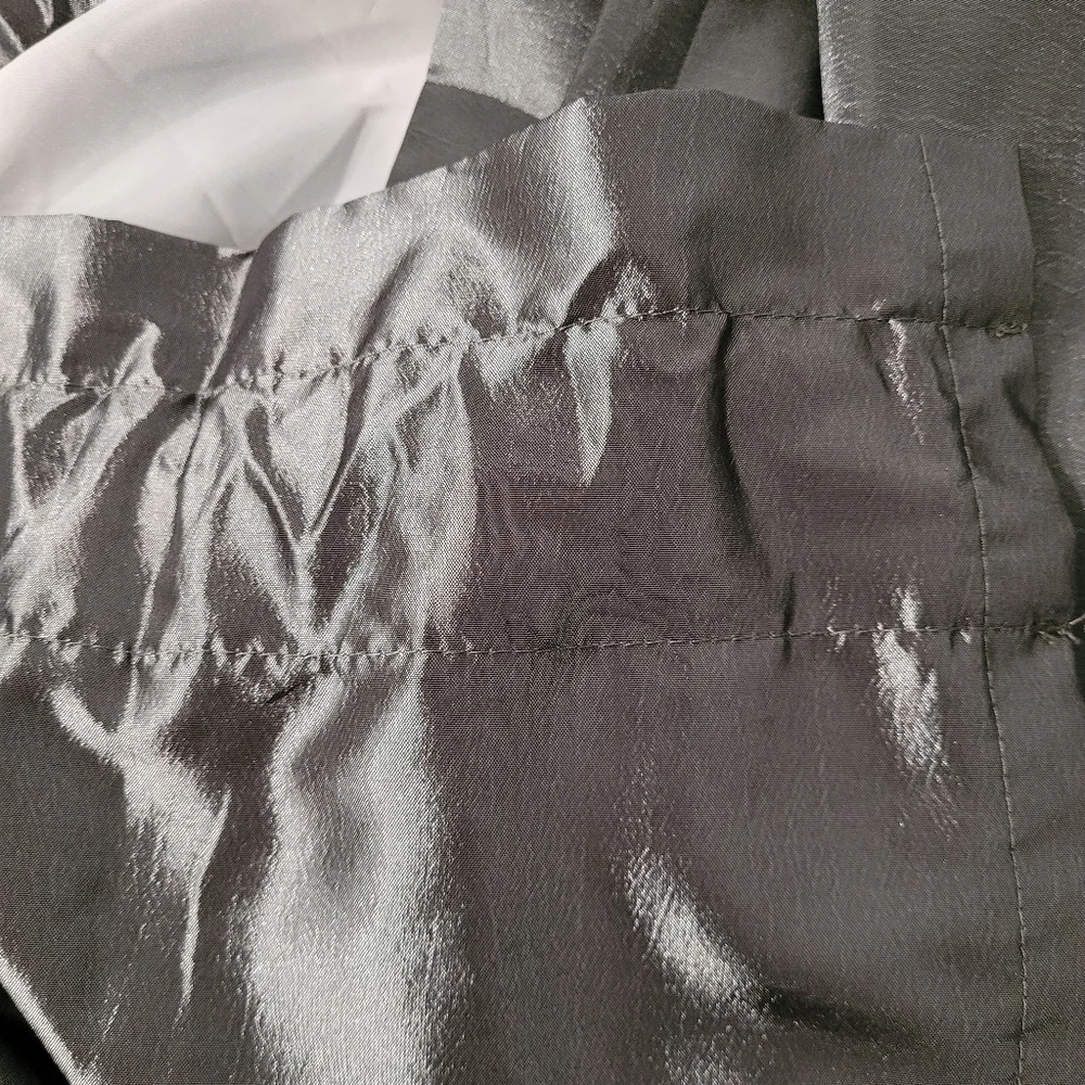pocket style metallic gray curtains